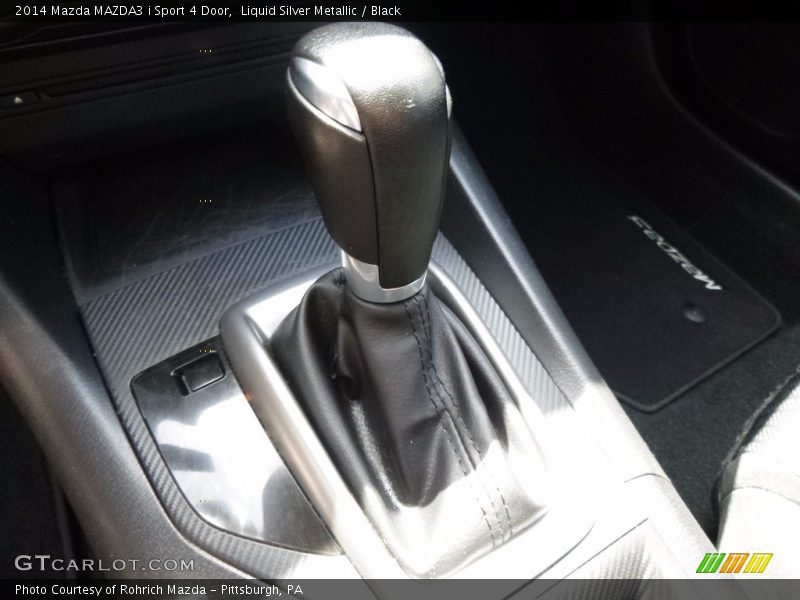 Liquid Silver Metallic / Black 2014 Mazda MAZDA3 i Sport 4 Door