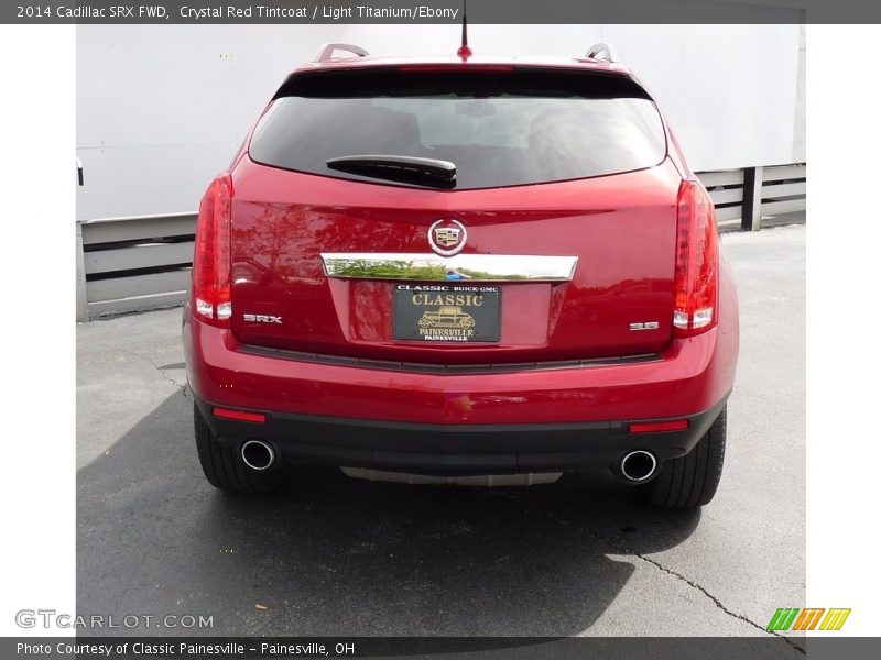 Crystal Red Tintcoat / Light Titanium/Ebony 2014 Cadillac SRX FWD