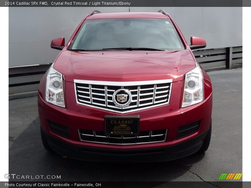 Crystal Red Tintcoat / Light Titanium/Ebony 2014 Cadillac SRX FWD