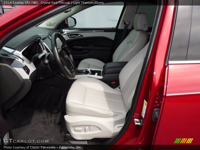 Crystal Red Tintcoat / Light Titanium/Ebony 2014 Cadillac SRX FWD