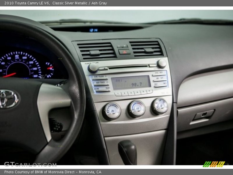 Classic Silver Metallic / Ash Gray 2010 Toyota Camry LE V6