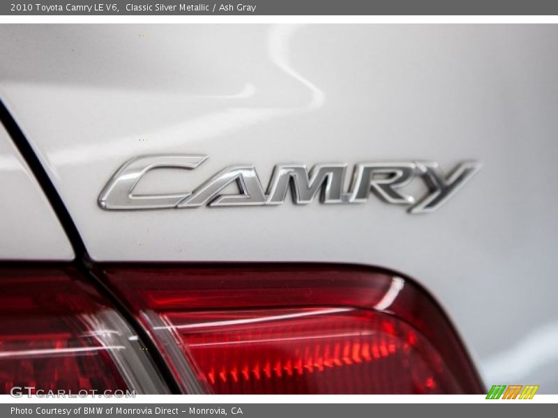 Classic Silver Metallic / Ash Gray 2010 Toyota Camry LE V6