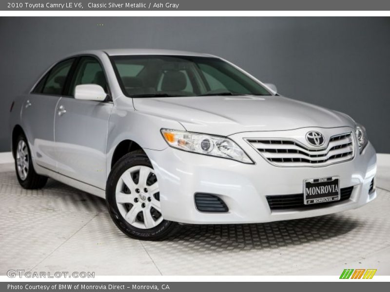 Classic Silver Metallic / Ash Gray 2010 Toyota Camry LE V6