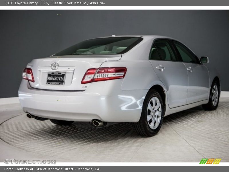 Classic Silver Metallic / Ash Gray 2010 Toyota Camry LE V6