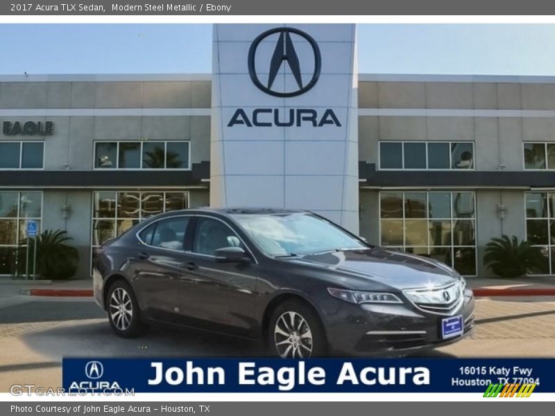 Modern Steel Metallic / Ebony 2017 Acura TLX Sedan