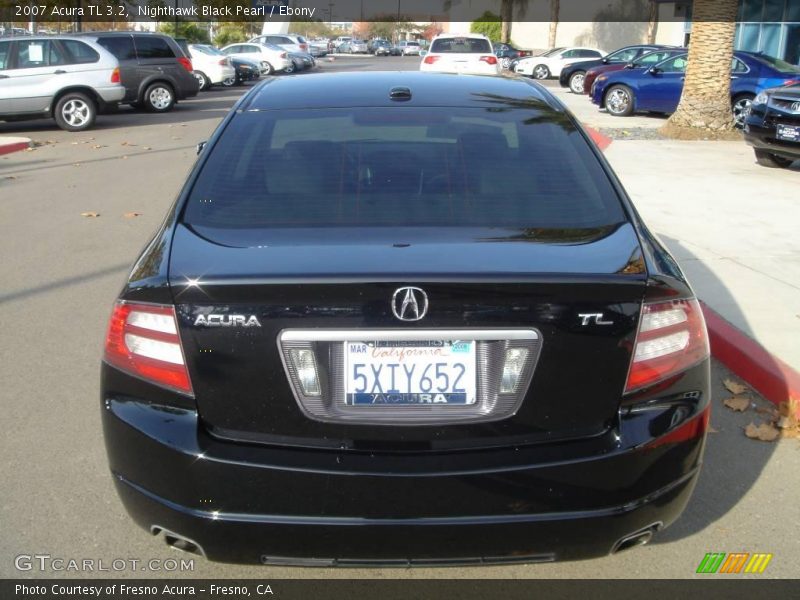 Nighthawk Black Pearl / Ebony 2007 Acura TL 3.2