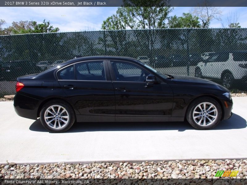 Jet Black / Black 2017 BMW 3 Series 320i xDrive Sedan
