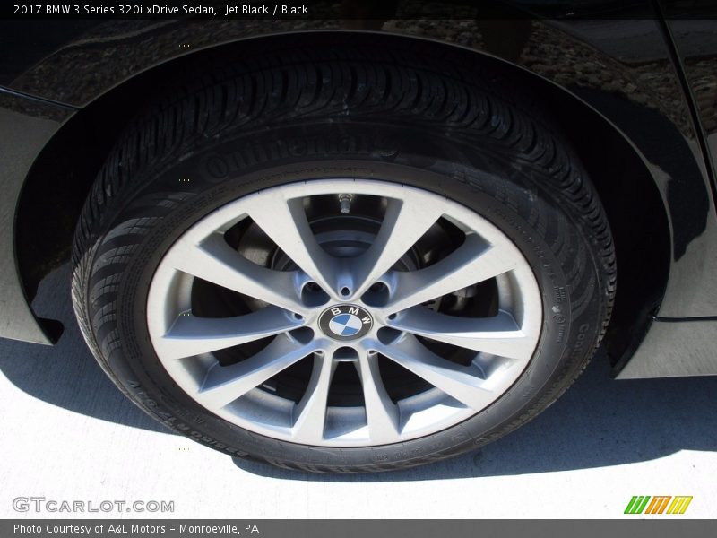 Jet Black / Black 2017 BMW 3 Series 320i xDrive Sedan