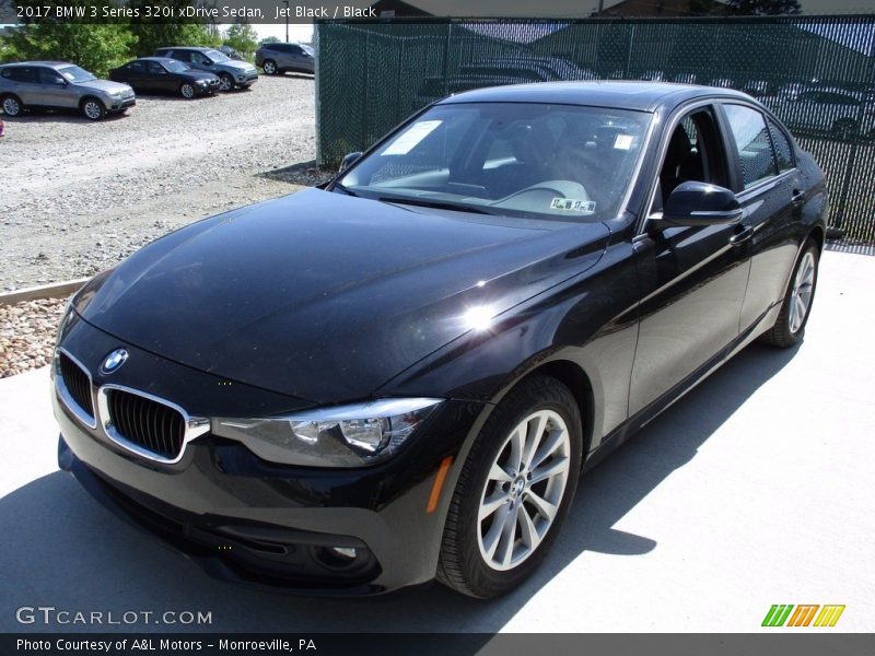 Jet Black / Black 2017 BMW 3 Series 320i xDrive Sedan
