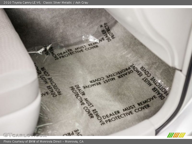 Classic Silver Metallic / Ash Gray 2010 Toyota Camry LE V6