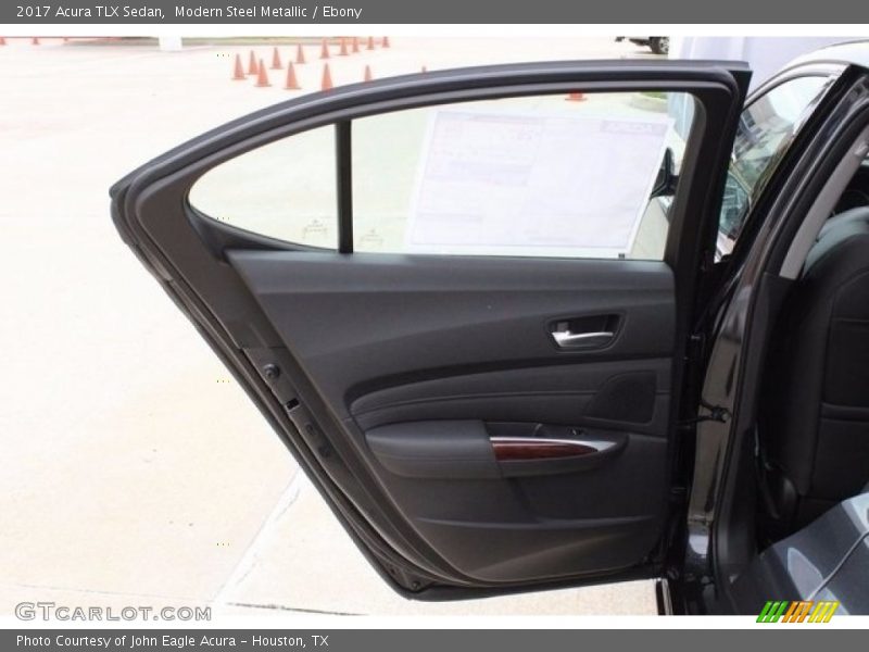 Modern Steel Metallic / Ebony 2017 Acura TLX Sedan