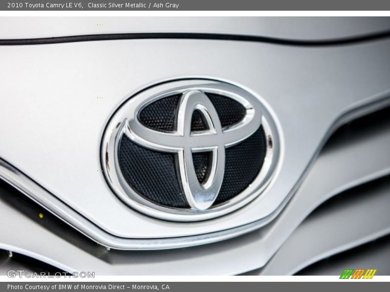 Classic Silver Metallic / Ash Gray 2010 Toyota Camry LE V6