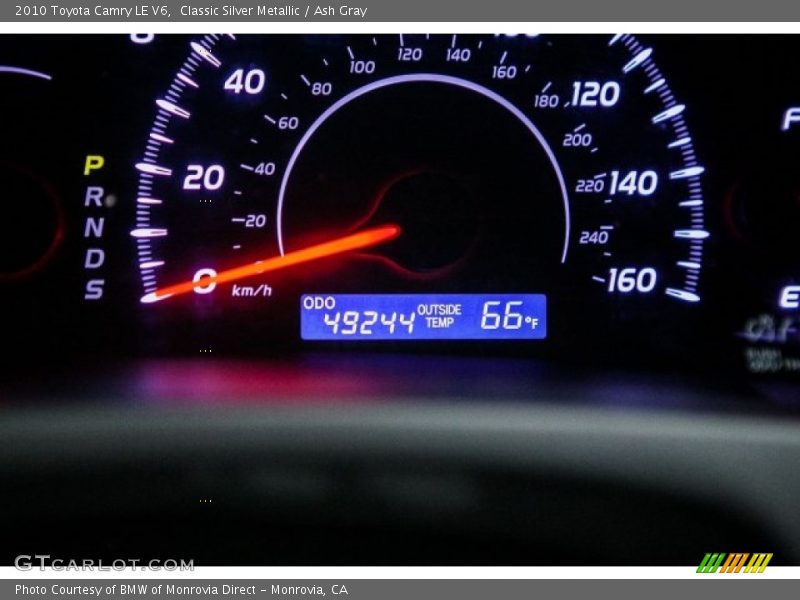 Classic Silver Metallic / Ash Gray 2010 Toyota Camry LE V6
