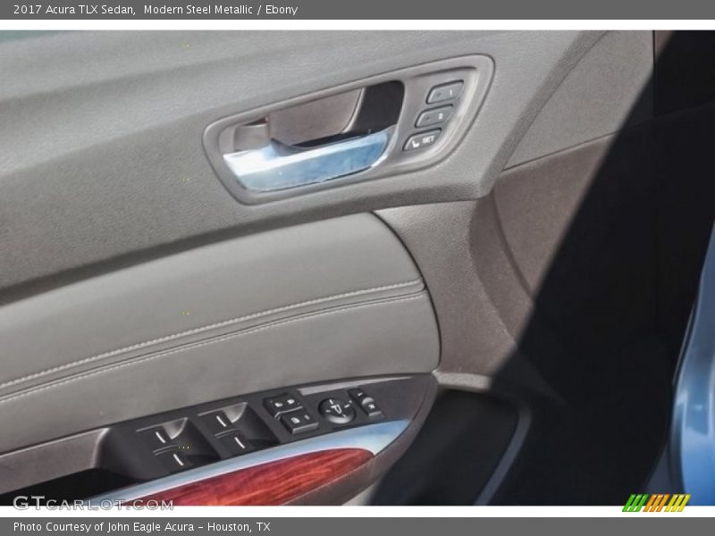 Modern Steel Metallic / Ebony 2017 Acura TLX Sedan
