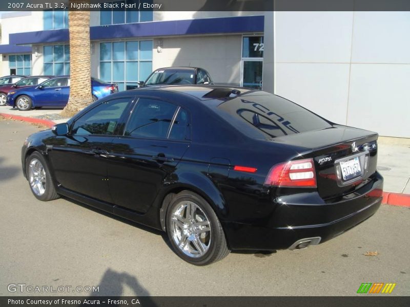 Nighthawk Black Pearl / Ebony 2007 Acura TL 3.2