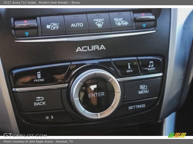 Modern Steel Metallic / Ebony 2017 Acura TLX Sedan