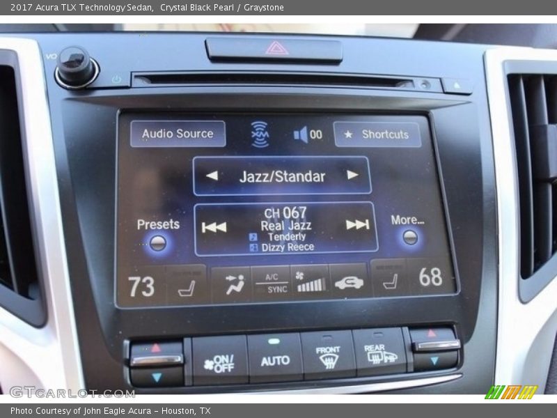Crystal Black Pearl / Graystone 2017 Acura TLX Technology Sedan