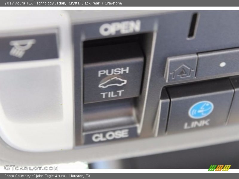 Crystal Black Pearl / Graystone 2017 Acura TLX Technology Sedan