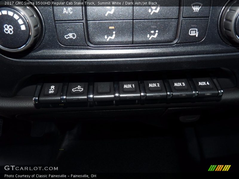 Summit White / Dark Ash/Jet Black 2017 GMC Sierra 3500HD Regular Cab Stake Truck