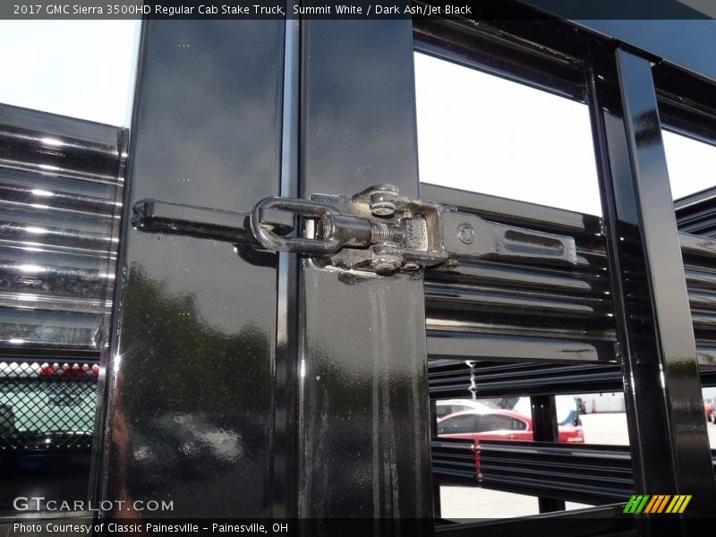 Summit White / Dark Ash/Jet Black 2017 GMC Sierra 3500HD Regular Cab Stake Truck