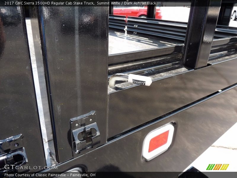 Summit White / Dark Ash/Jet Black 2017 GMC Sierra 3500HD Regular Cab Stake Truck