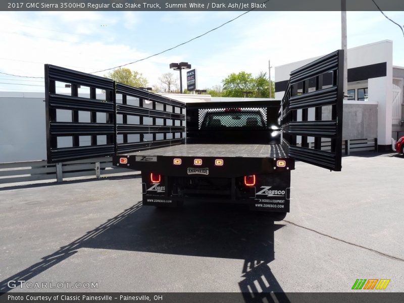 Summit White / Dark Ash/Jet Black 2017 GMC Sierra 3500HD Regular Cab Stake Truck