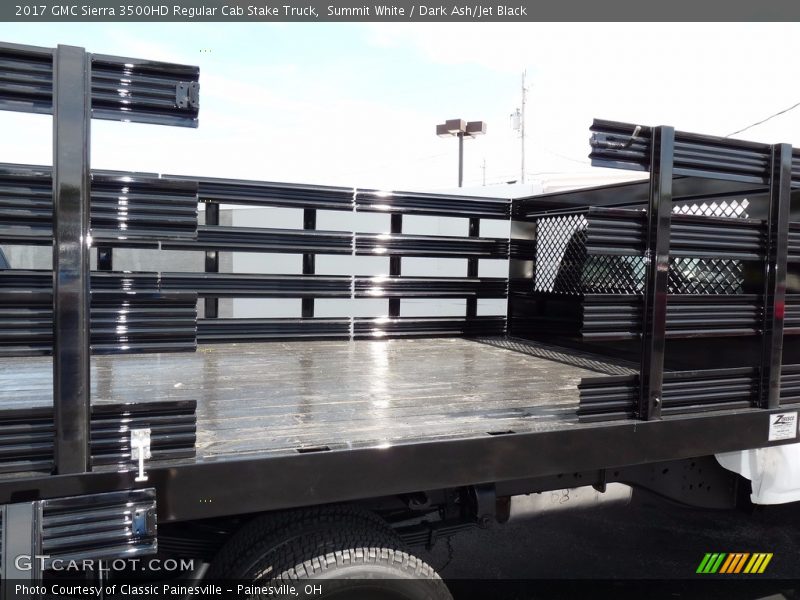 Summit White / Dark Ash/Jet Black 2017 GMC Sierra 3500HD Regular Cab Stake Truck