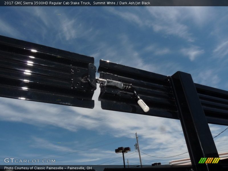 Summit White / Dark Ash/Jet Black 2017 GMC Sierra 3500HD Regular Cab Stake Truck