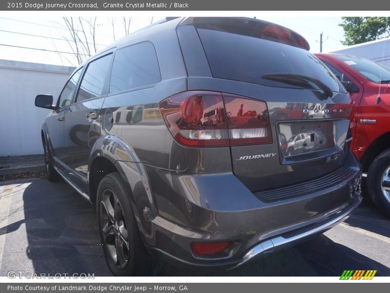 Granite Crystal Metallic / Black 2015 Dodge Journey Crossroad