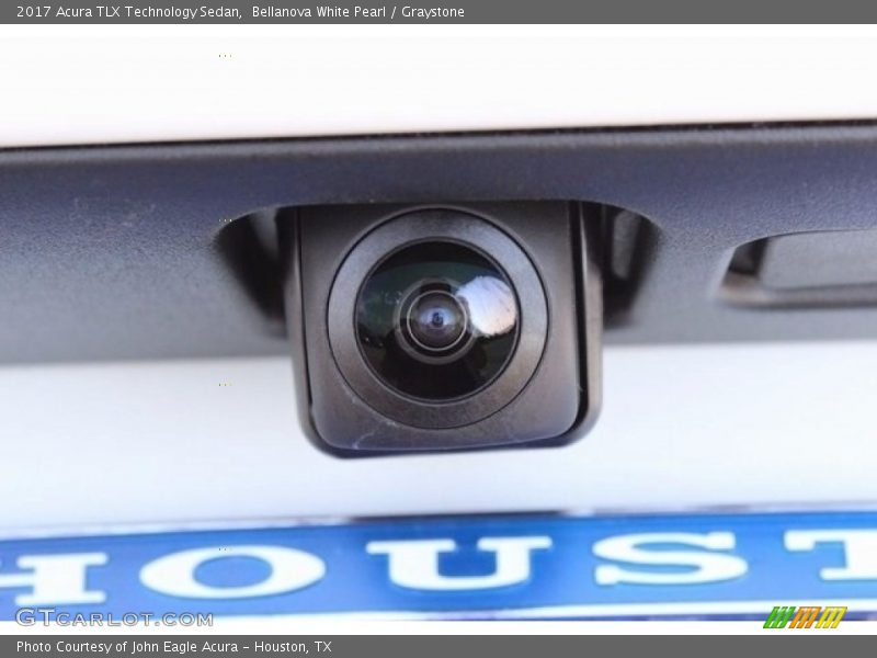 Bellanova White Pearl / Graystone 2017 Acura TLX Technology Sedan