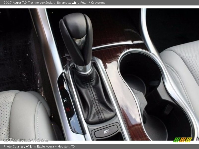 Bellanova White Pearl / Graystone 2017 Acura TLX Technology Sedan