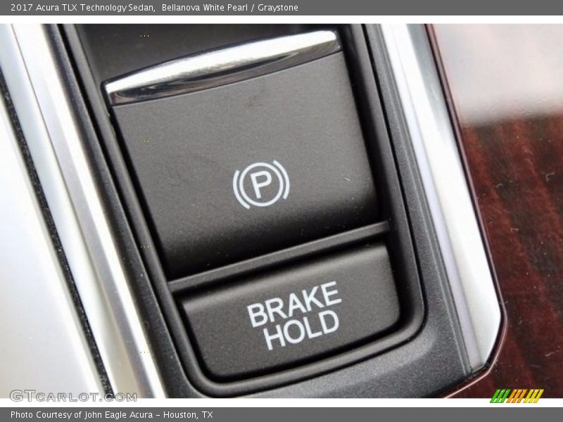 Bellanova White Pearl / Graystone 2017 Acura TLX Technology Sedan