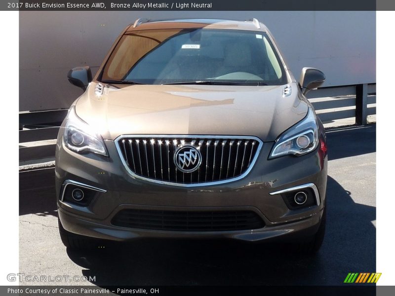 Bronze Alloy Metallic / Light Neutral 2017 Buick Envision Essence AWD