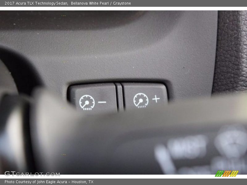 Bellanova White Pearl / Graystone 2017 Acura TLX Technology Sedan