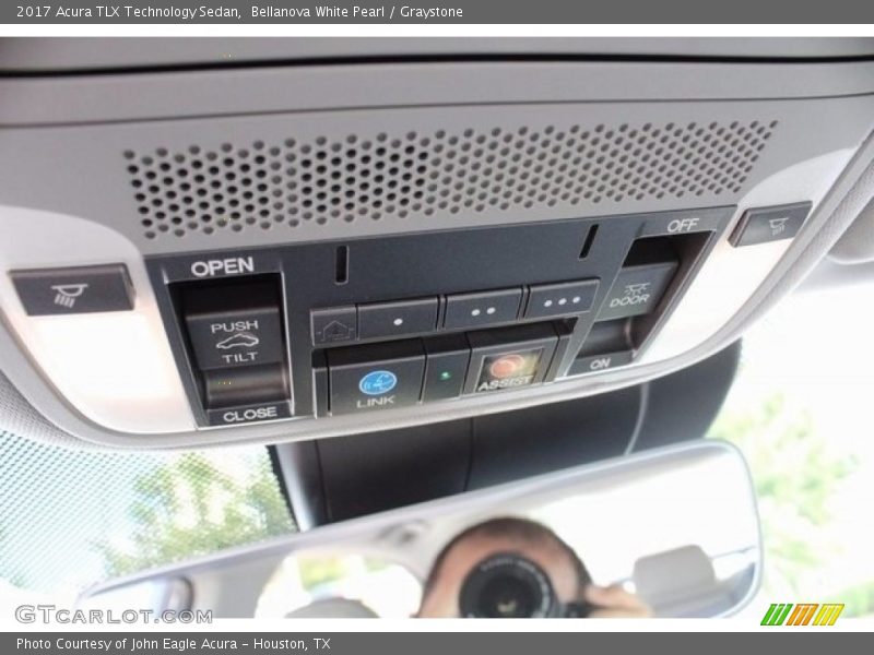 Bellanova White Pearl / Graystone 2017 Acura TLX Technology Sedan