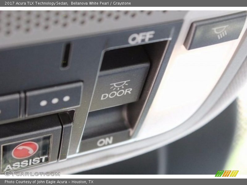 Bellanova White Pearl / Graystone 2017 Acura TLX Technology Sedan