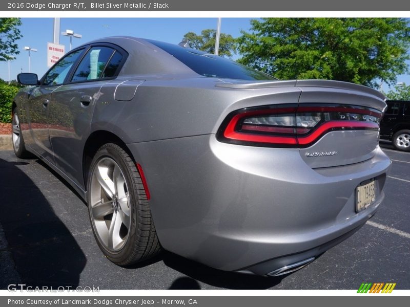 Billet Silver Metallic / Black 2016 Dodge Charger R/T