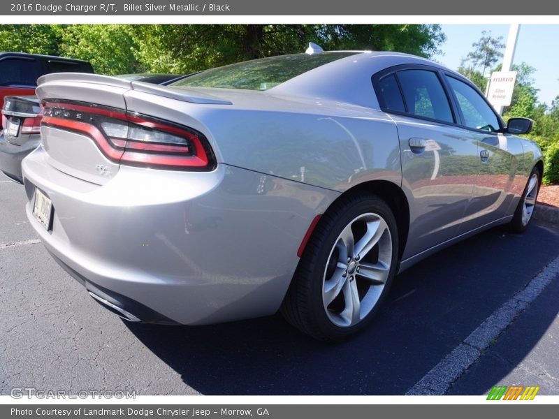 Billet Silver Metallic / Black 2016 Dodge Charger R/T