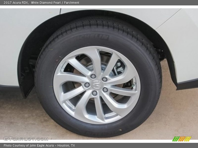 White Diamond Pearl / Parchment 2017 Acura RDX