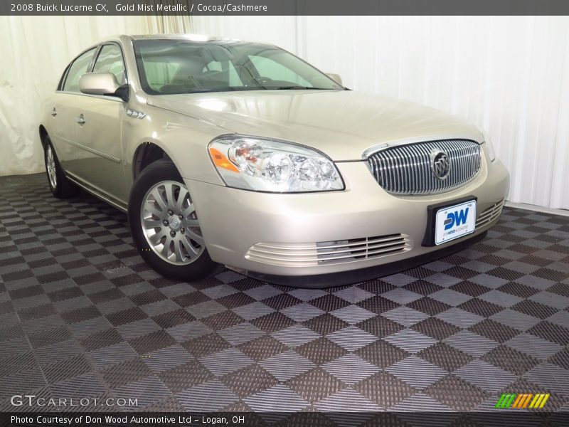 Gold Mist Metallic / Cocoa/Cashmere 2008 Buick Lucerne CX