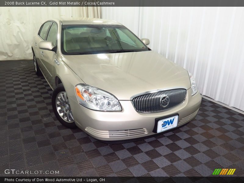 Gold Mist Metallic / Cocoa/Cashmere 2008 Buick Lucerne CX