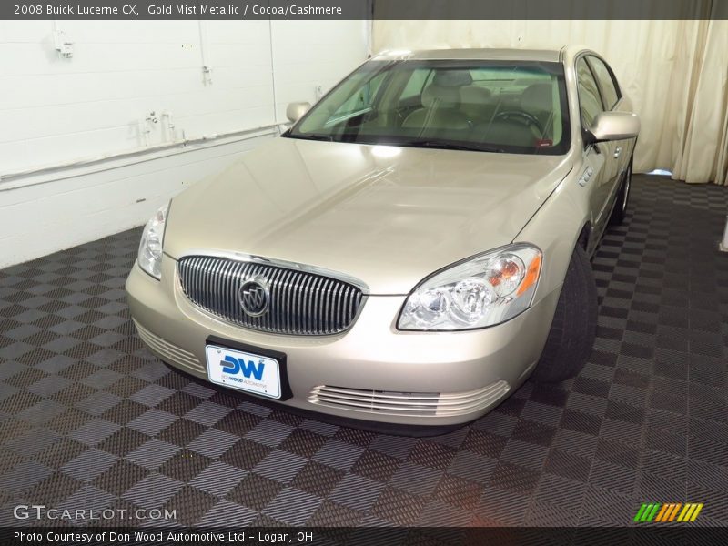 Gold Mist Metallic / Cocoa/Cashmere 2008 Buick Lucerne CX