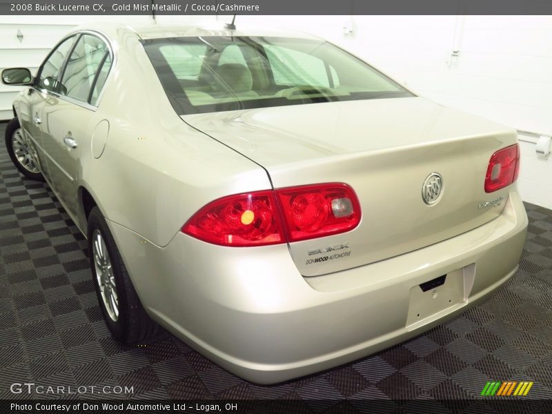 Gold Mist Metallic / Cocoa/Cashmere 2008 Buick Lucerne CX