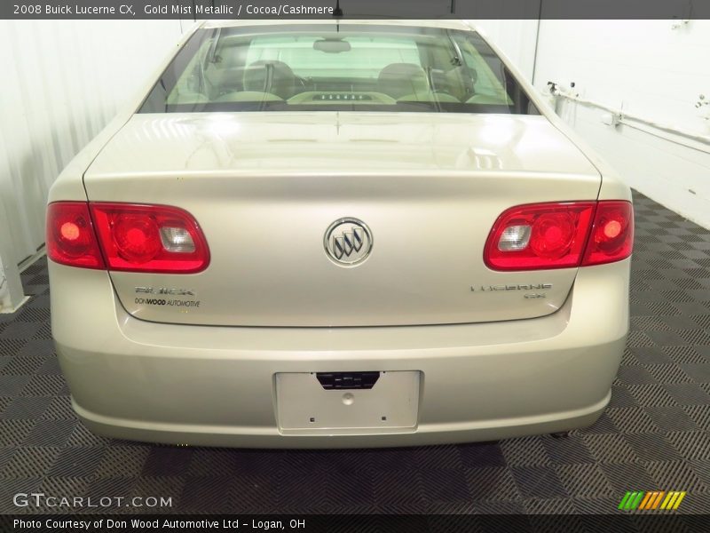 Gold Mist Metallic / Cocoa/Cashmere 2008 Buick Lucerne CX