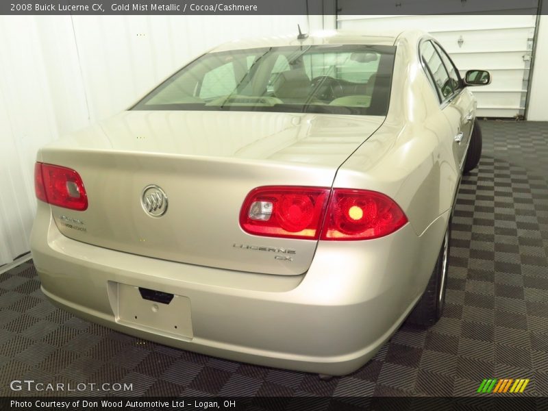 Gold Mist Metallic / Cocoa/Cashmere 2008 Buick Lucerne CX