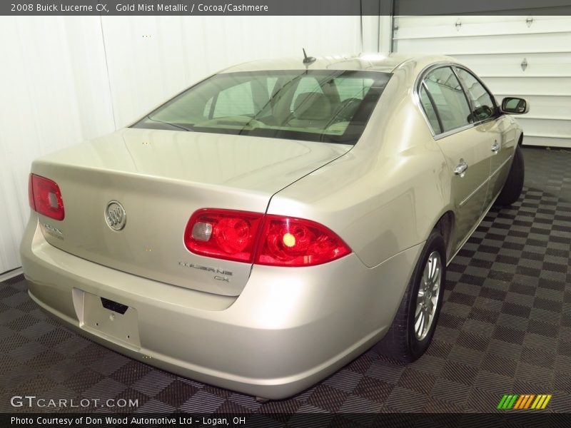 Gold Mist Metallic / Cocoa/Cashmere 2008 Buick Lucerne CX