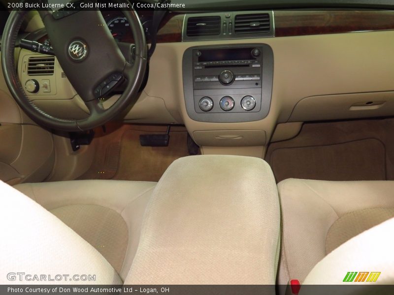 Gold Mist Metallic / Cocoa/Cashmere 2008 Buick Lucerne CX