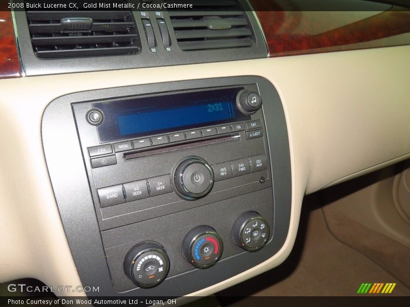 Gold Mist Metallic / Cocoa/Cashmere 2008 Buick Lucerne CX