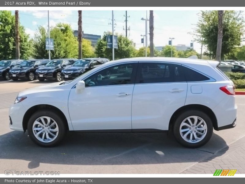 White Diamond Pearl / Ebony 2017 Acura RDX