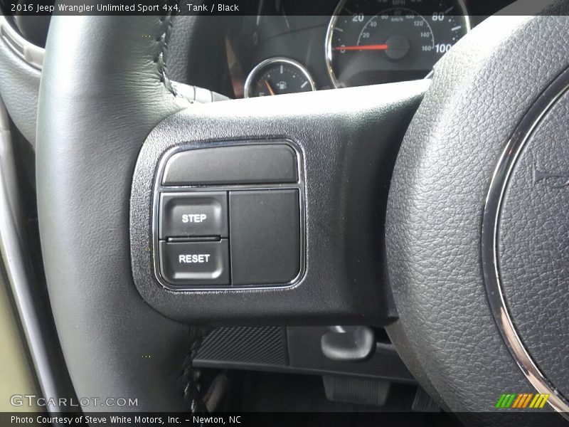Tank / Black 2016 Jeep Wrangler Unlimited Sport 4x4
